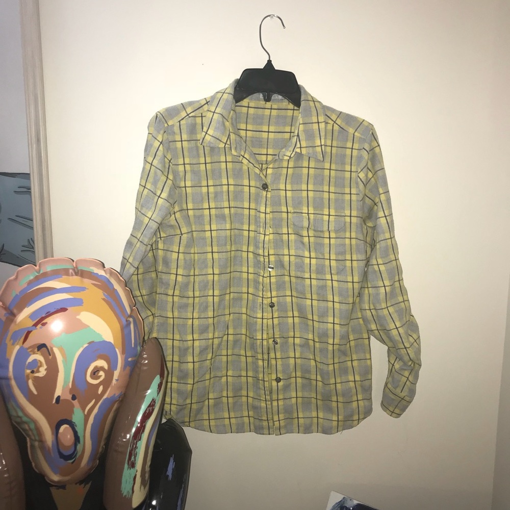 Urban Outfitters Lark & Wolff plaid bottom down